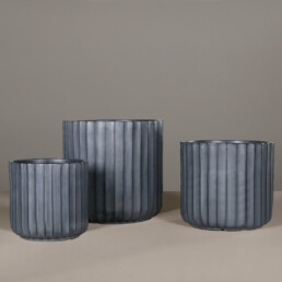 Fibre Clay Vase, 37 cm