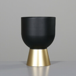 Deko-Metall-Vase, 35 cm