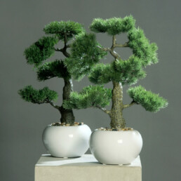 Künstlicher Bonsai in Keramik Topf, ca. 48cm hoch