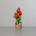 Tulpenarrangement mit 3 roten künstlichen Tulpen